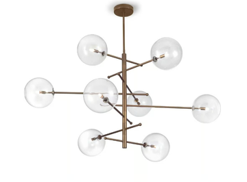 ESTRO - Metal chandelier by Metal Lux - view 3